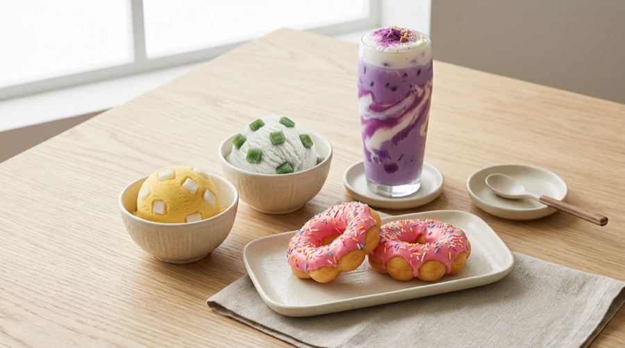 Café & dessert menus